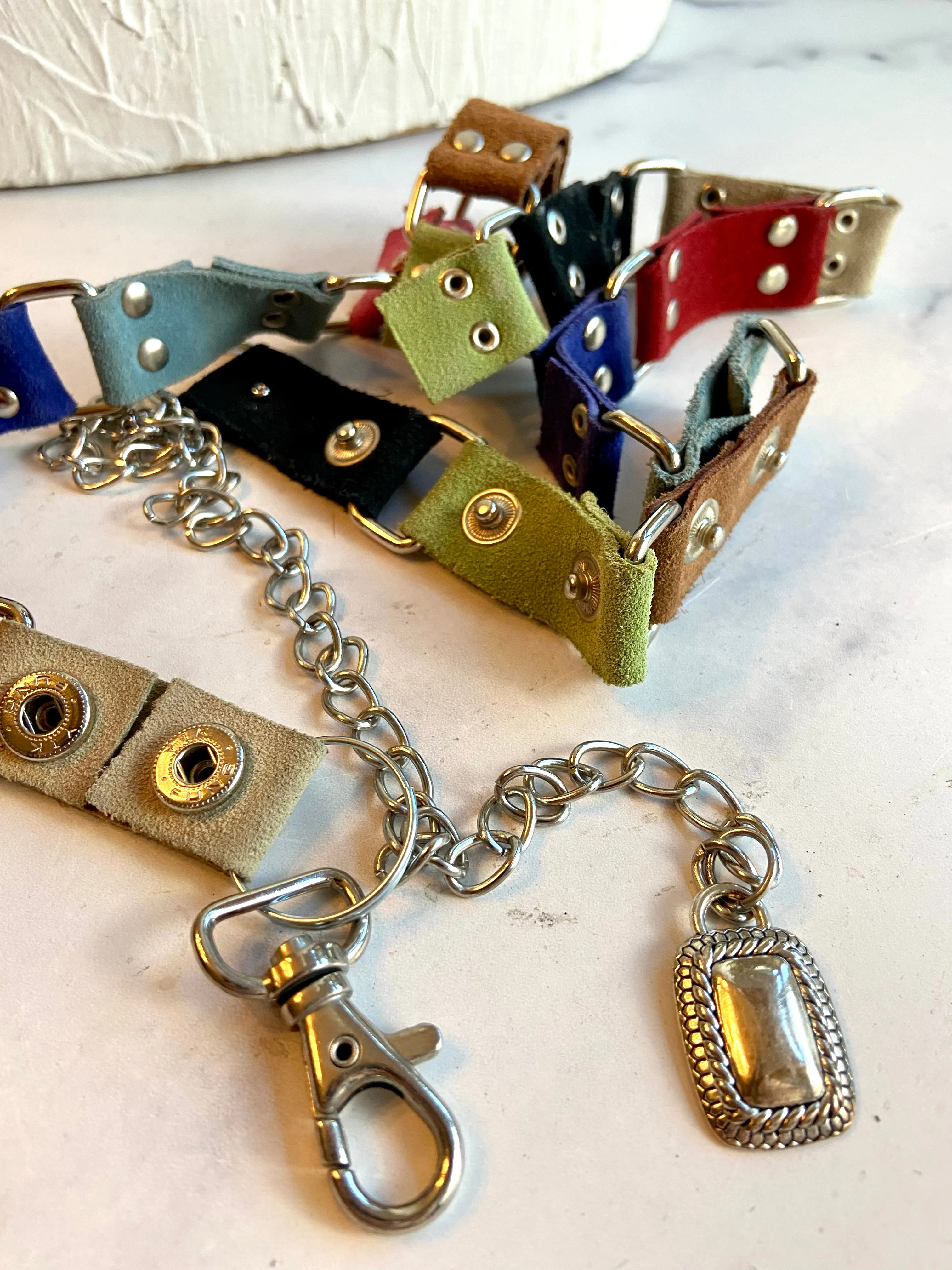 Waist colored belt