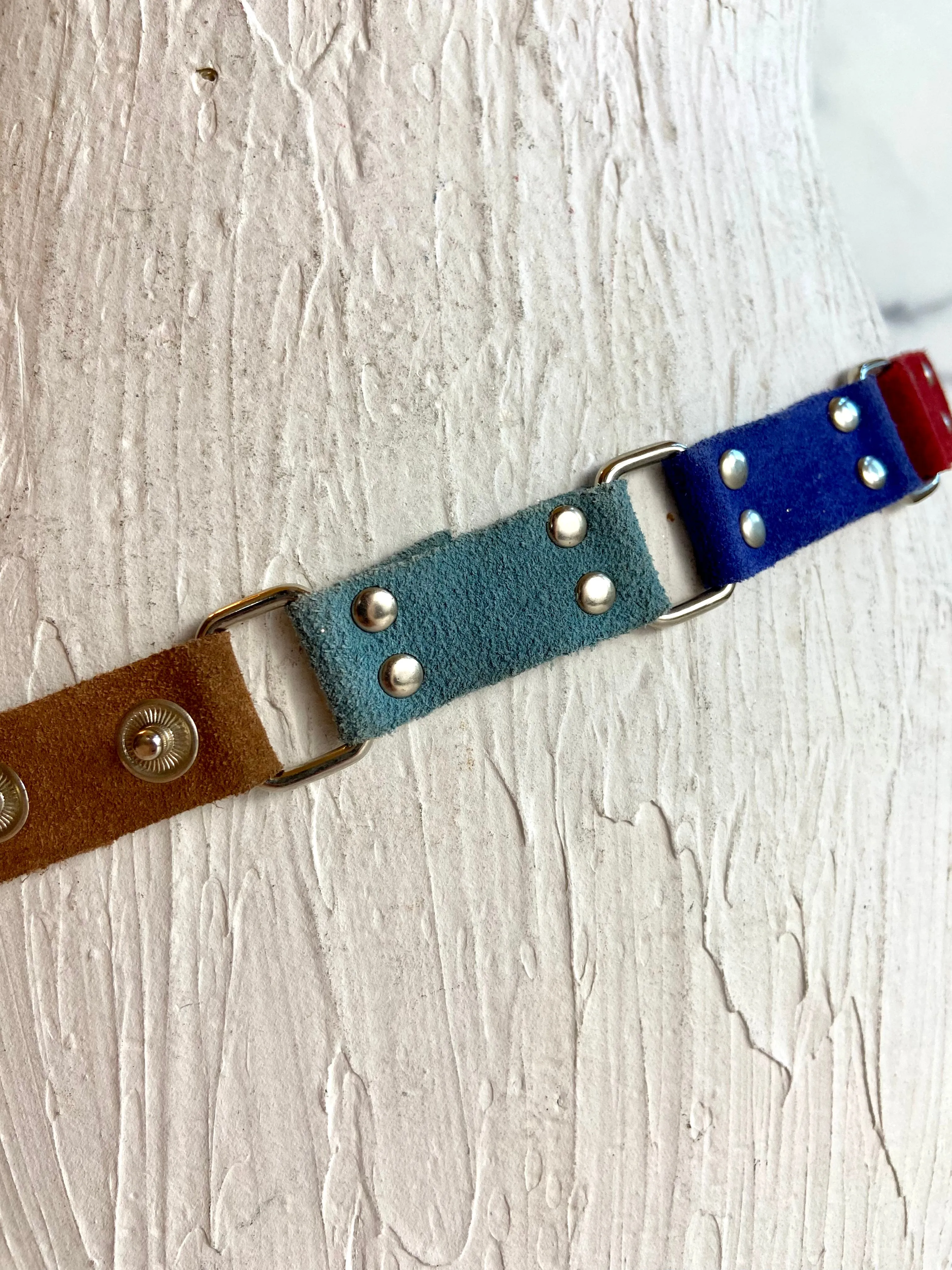 Waist colored belt
