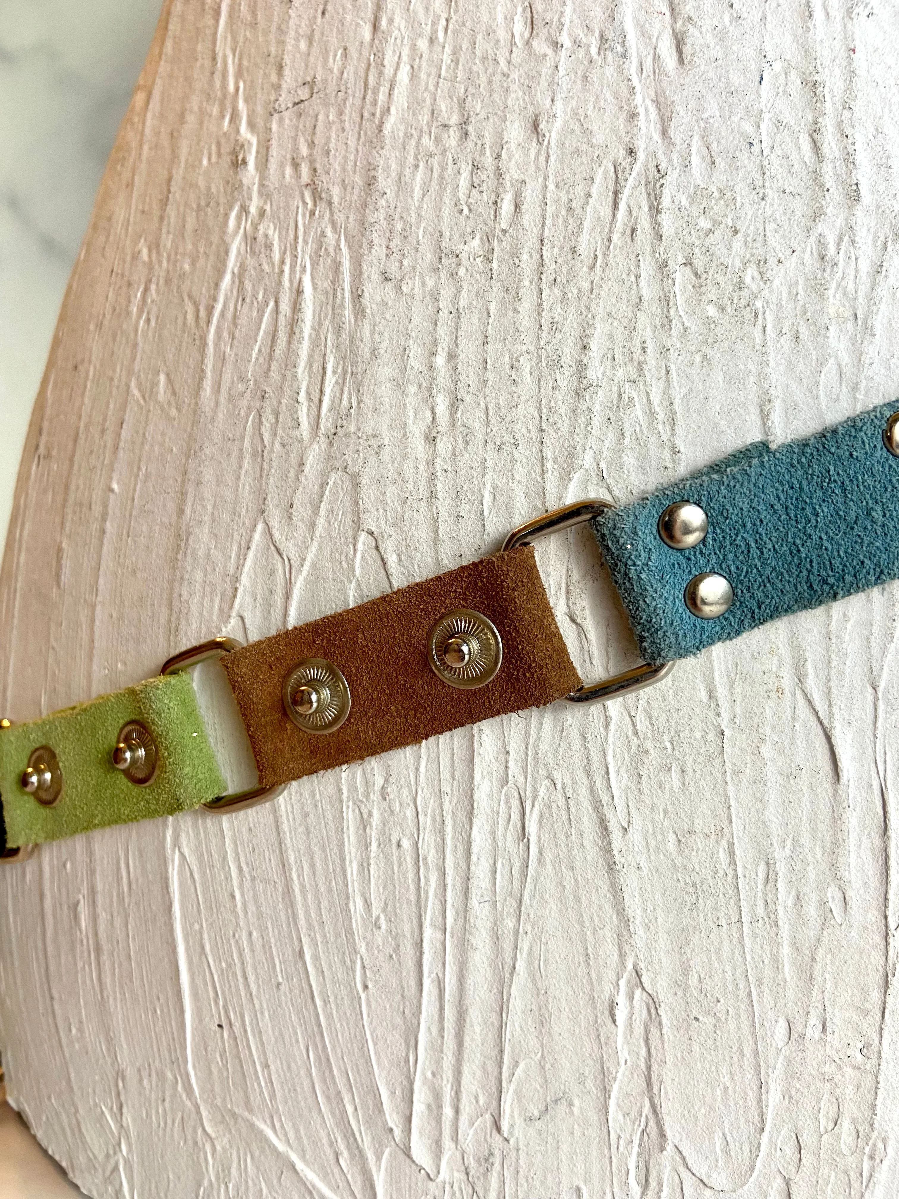 Waist colored belt