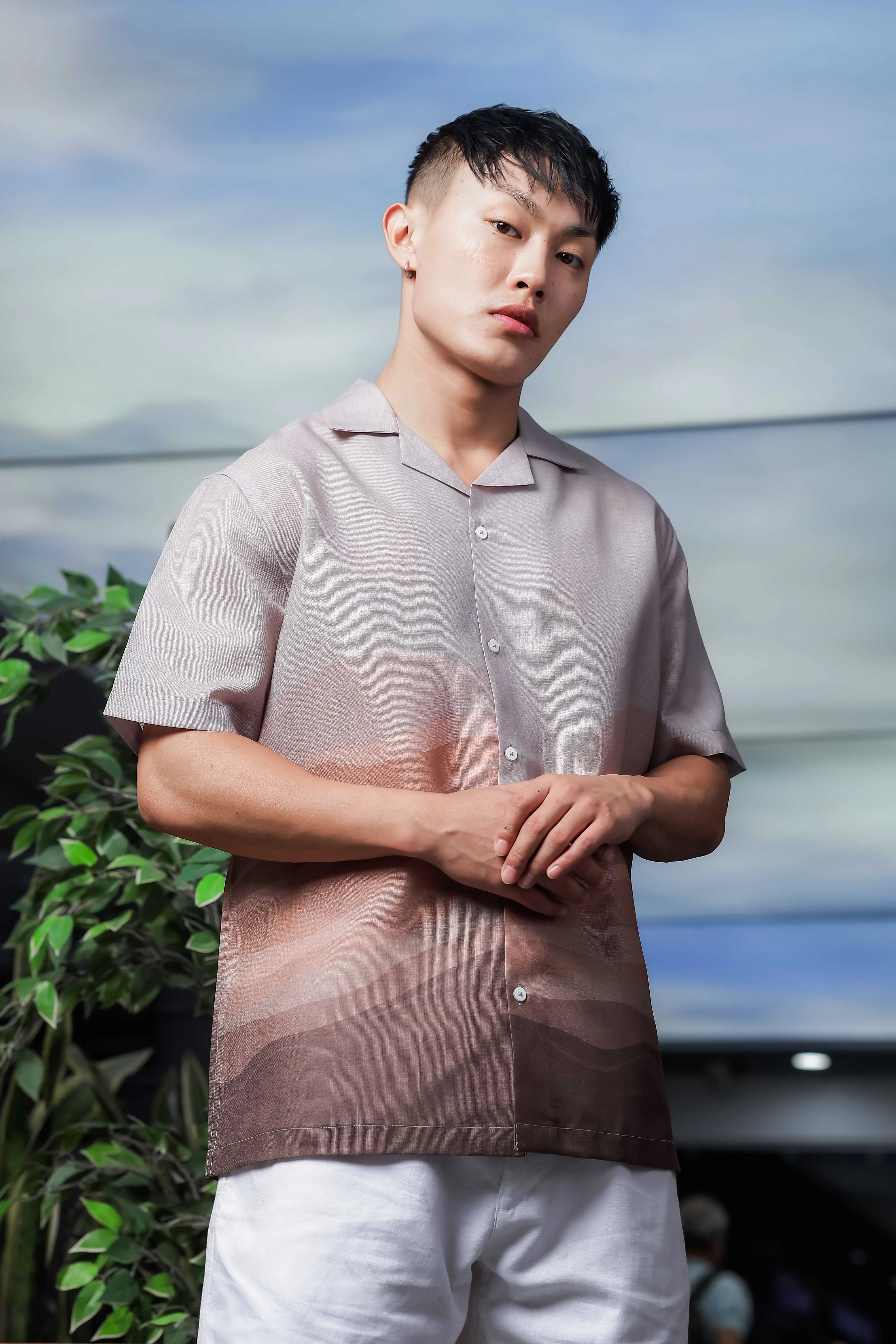 WAVE CUBAN SHIRT