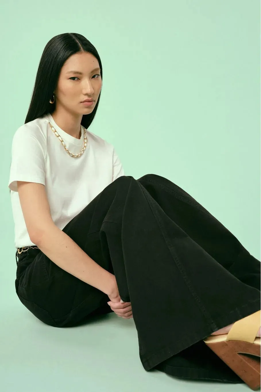 Wide Leg Cargo Pants
