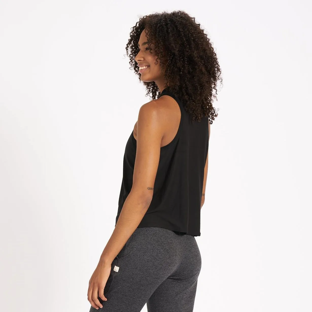 WOMEN'S ENERGY TOP - BLACK