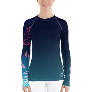 Women's Victory Sleeve Performance Rash Guard UPF 40 