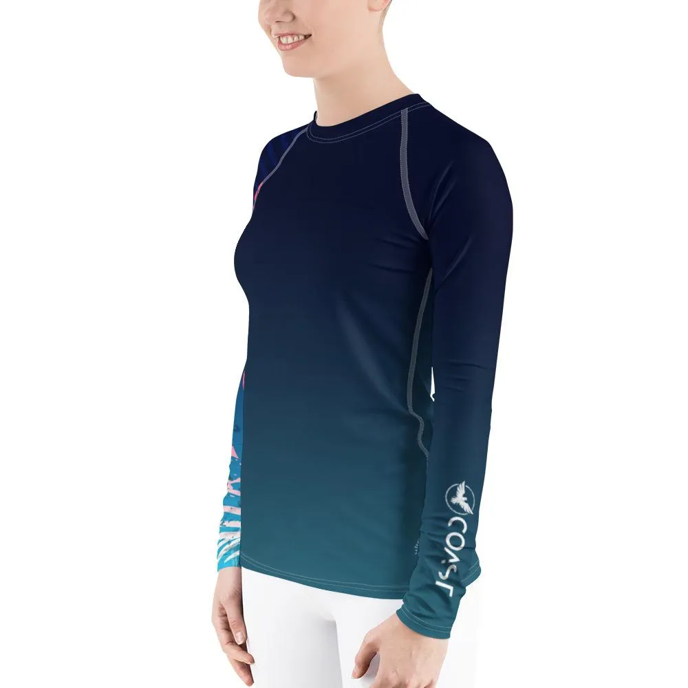 Women's Victory Sleeve Performance Rash Guard UPF 40 
