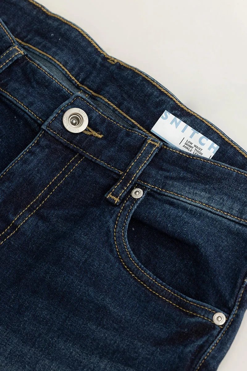 Zeel Mid Blue Skinny jeans